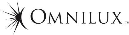 The Omnilux logo, which features a starburst icon next to the word 'Omnilux' in a serif font.